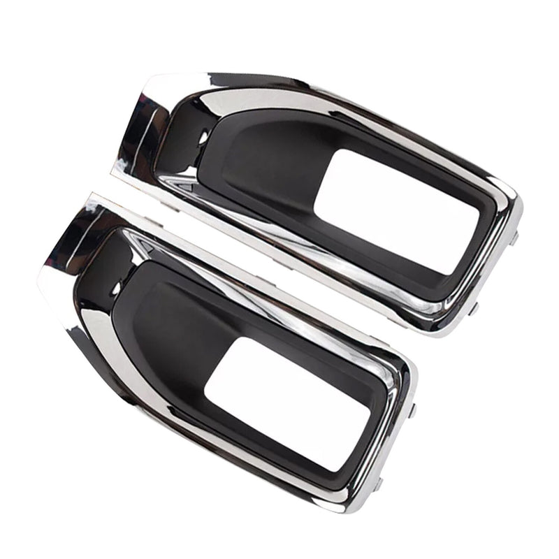 DURAFORCE Black Fog Light Covers for 2015-2020 GMC Yukon XL Denali SLE SLT Left & Right