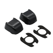 DURAFORCE 07-19 Nissan Frontier Rear Bumper Lamp License Plate Light Cover Black Shell
