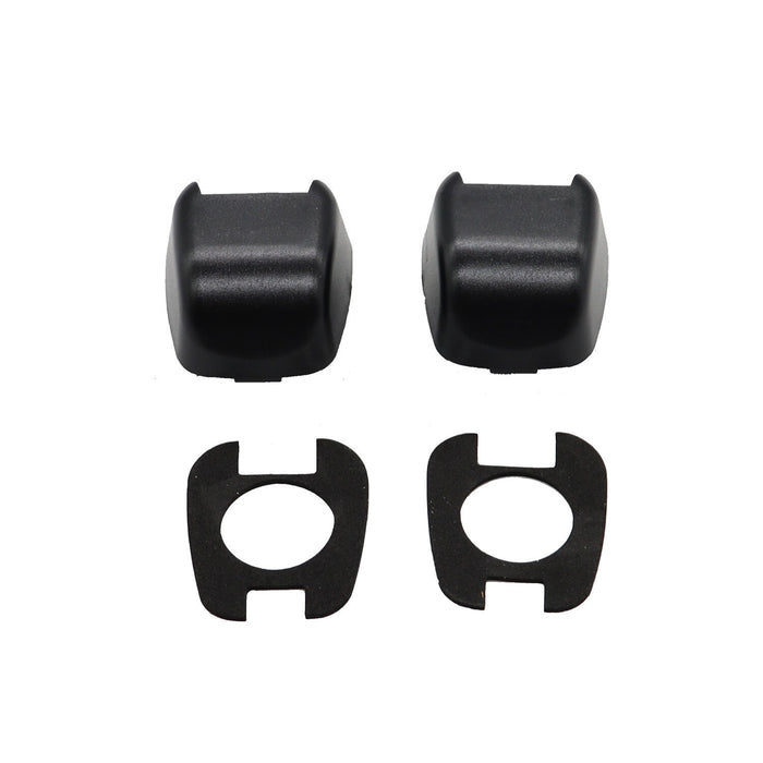 DURAFORCE 07-19 Nissan Frontier Rear Bumper Lamp License Plate Light Cover Black Shell