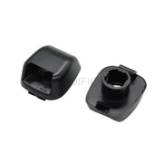 DURAFORCE 07-19 Nissan Frontier Rear Bumper Lamp License Plate Light Cover Black Shell