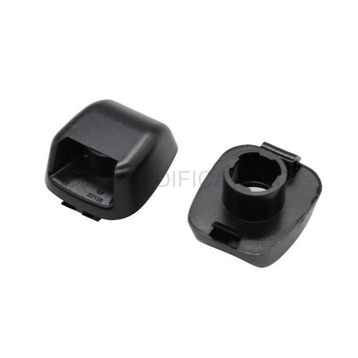 DURAFORCE 07-19 Nissan Frontier Rear Bumper Lamp License Plate Light Cover Black Shell