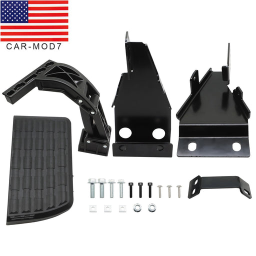 DURAFORCE 2021-2023 Ford F-150 Rear Bumper Side Bed Step Retractable BedStep