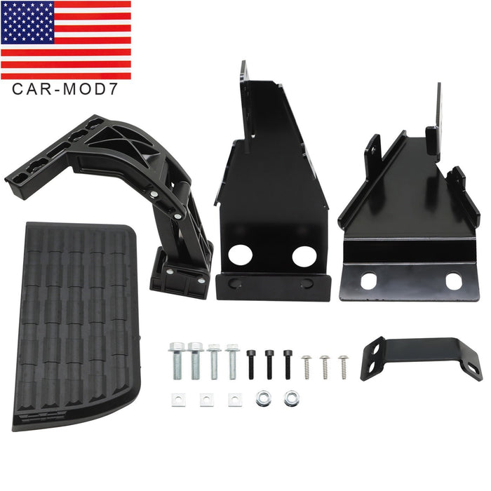 DURAFORCE 2021-2023 Ford F-150 Rear Bumper Side Bed Step Retractable BedStep