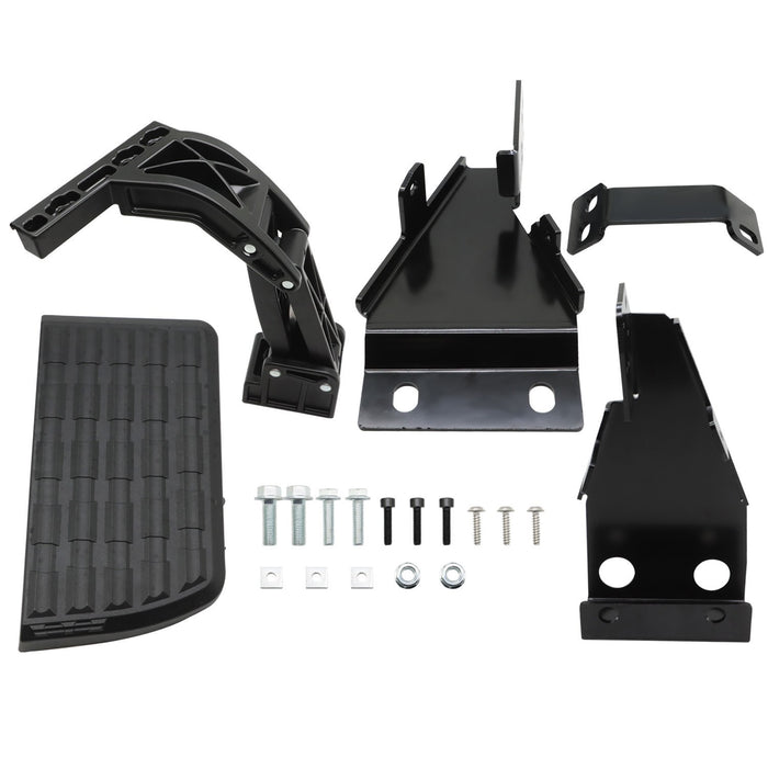 DURAFORCE 2021-2023 Ford F-150 Rear Bumper Side Bed Step Retractable BedStep