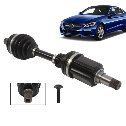 DURAFORCE Front Right CV Axle Shaft Assembly for 15-17 Mercedes-Benz C300 C400 4Matic