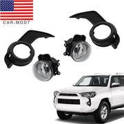 DURAFORCE Fog Light Bezel Trim Covers for 2014-2020 Toyota 4Runner TRD SR5