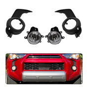 DURAFORCE Fog Light Bezel Trim Covers for 2014-2020 Toyota 4Runner TRD SR5
