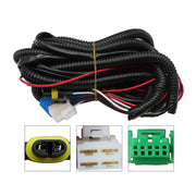 DURAFORCE LED Fog Lights w/ Bezels Wiring Switch Kit for 2016-2023 Toyota Tacoma SR SR5