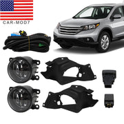 DURAFORCE FL7030 Clear Fog Light Kit for 2012-2014 Honda CR-V Replacement Parts