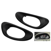 DURAFORCE 02-09 Chevy Trailblazer Front Inside Door Handle Textured Trim Bezel Set