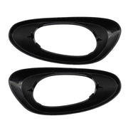 DURAFORCE 02-09 Chevy Trailblazer Front Inside Door Handle Textured Trim Bezel Set