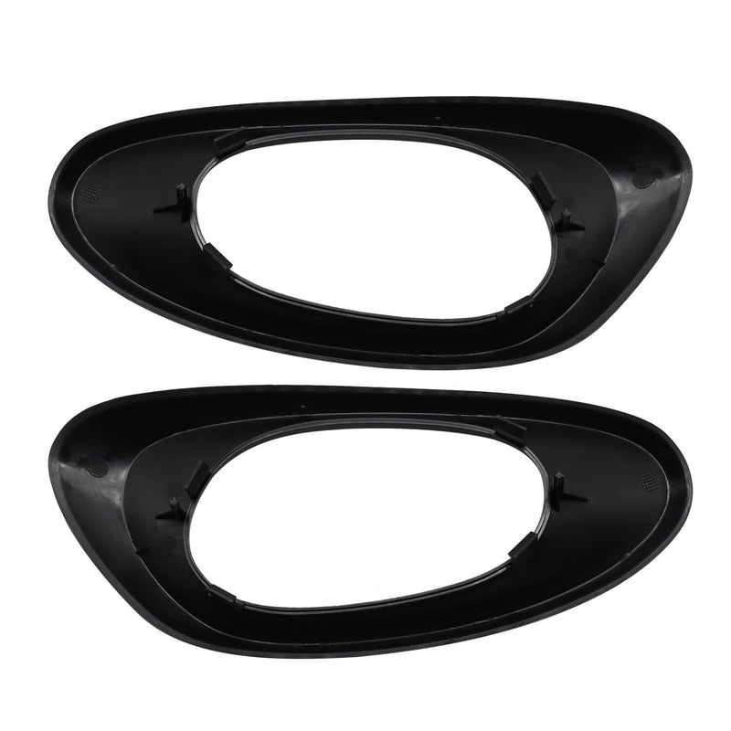 DURAFORCE 02-09 Chevy Trailblazer Front Inside Door Handle Textured Trim Bezel Set