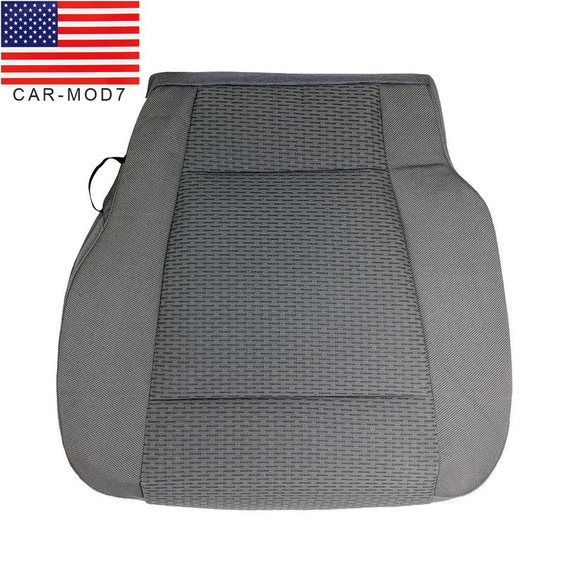 DURAFORCE Gray Driver Bottom Cloth Seat Cover for 2015-2020 Ford F-150 XLT