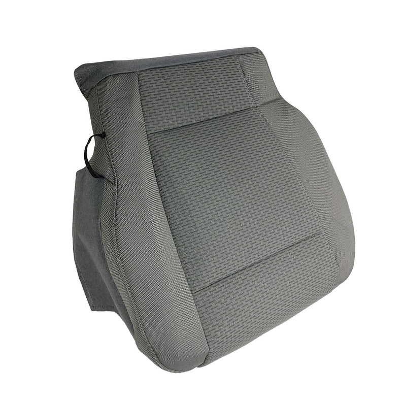 DURAFORCE Gray Driver Bottom Cloth Seat Cover for 2015-2020 Ford F-150 XLT