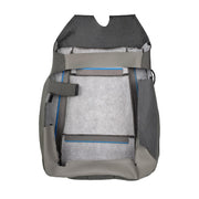 DURAFORCE Gray Driver Bottom Cloth Seat Cover for 2015-2020 Ford F-150 XLT