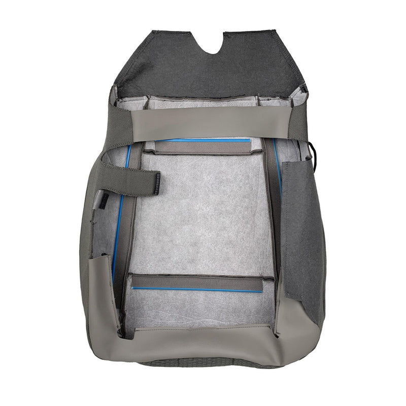 DURAFORCE Gray Driver Bottom Cloth Seat Cover for 2015-2020 Ford F-150 XLT
