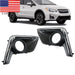 DURAFORCE 2016-17 Subaru Crosstrek Fog Light Trim Set Left & Right Textured Black 2Pc