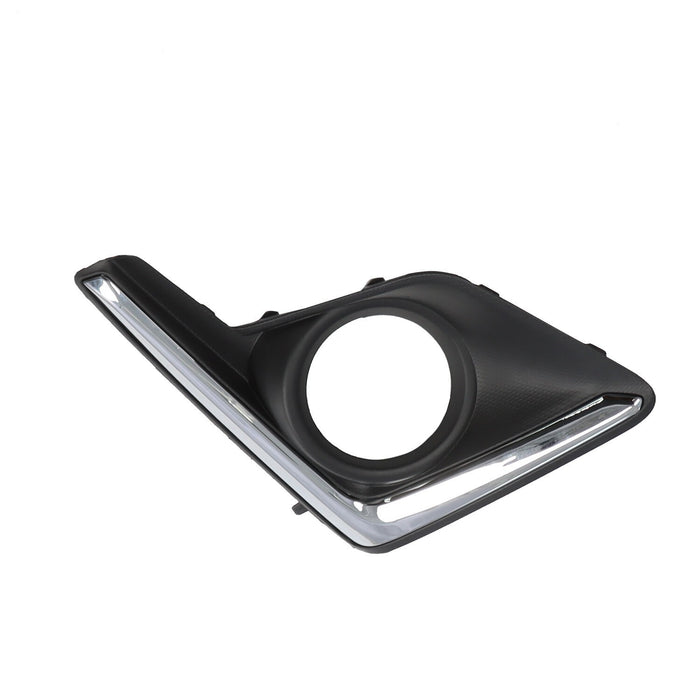 DURAFORCE 2016-17 Subaru Crosstrek Fog Light Trim Set Left & Right Textured Black 2Pc