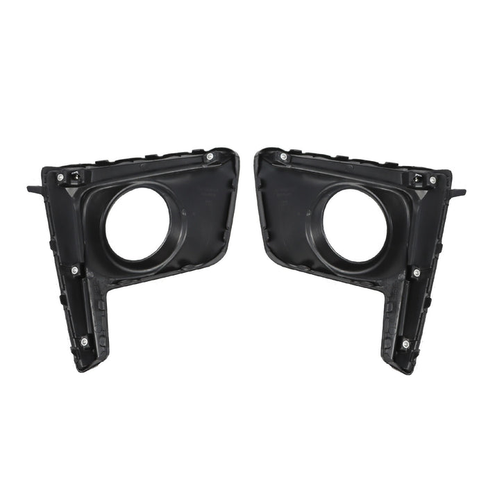 DURAFORCE 2016-17 Subaru Crosstrek Fog Light Trim Set Left & Right Textured Black 2Pc