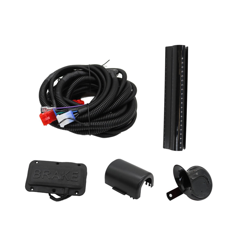 DURAFORCE 1996-2013 EZGO TXT Golf Cart LED Headlight & Tail Light Street Kit