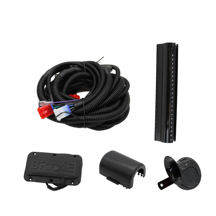 DURAFORCE 1996-2013 EZGO TXT Golf Cart LED Headlight & Tail Light Street Kit