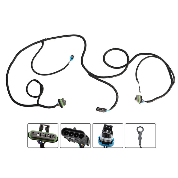 DURAFORCE 1988-1998 Chevy GMC Truck Tail Light Harness OBS Rear Taillight Replacement