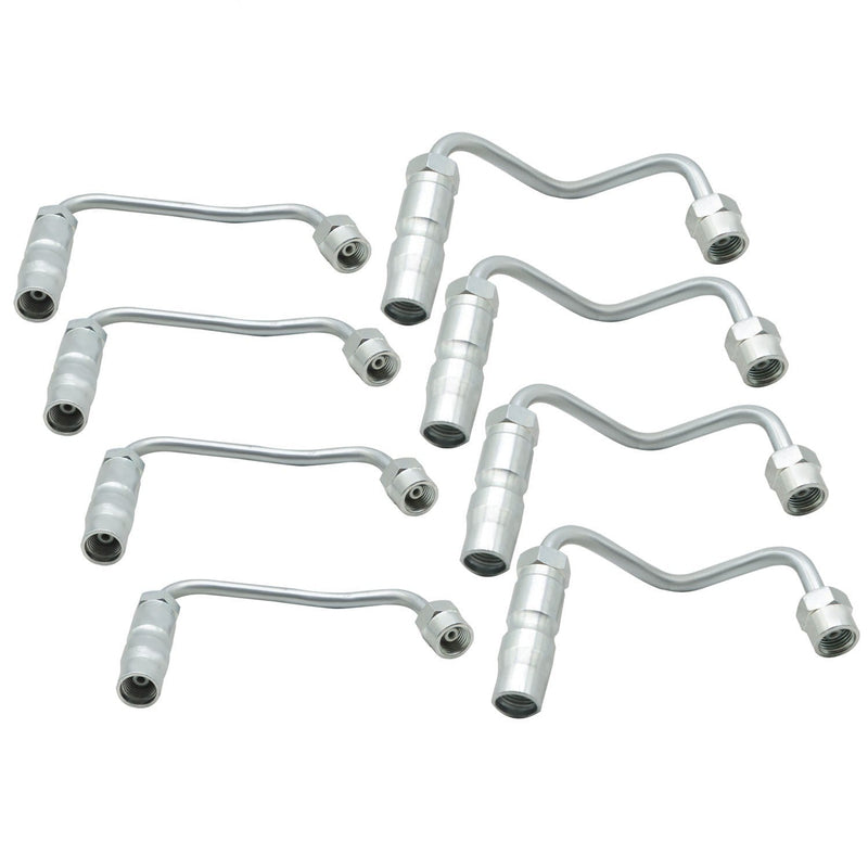 DURAFORCE New Set of 8 Fuel Injector Lines for Chevrolet GMC 6.6 LB7 2001-2004