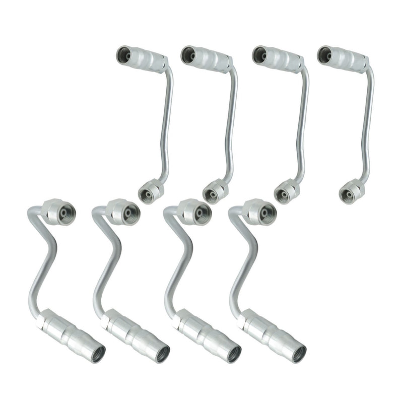DURAFORCE New Set of 8 Fuel Injector Lines for Chevrolet GMC 6.6 LB7 2001-2004