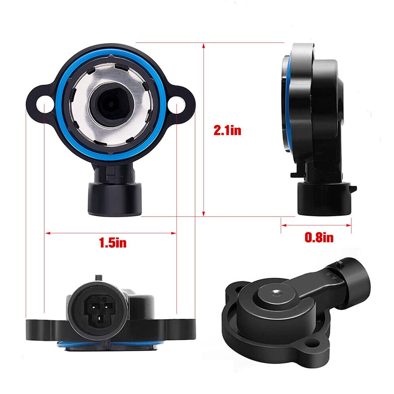 DURAFORCE LS Chevy GM Throttle Position Sensor & Idle Air Control Valve Set Fit