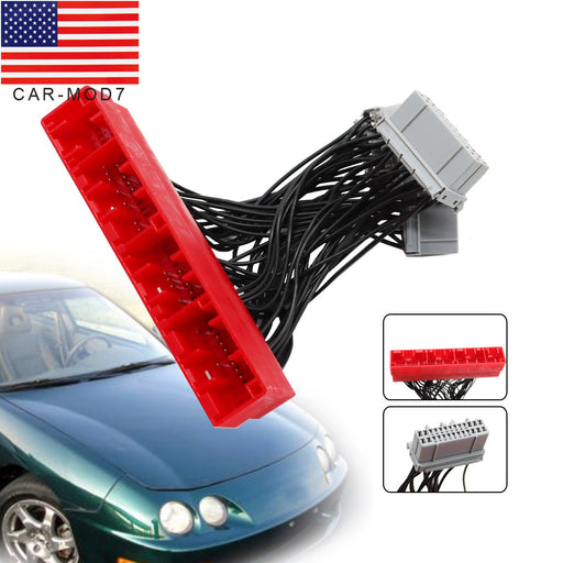DURAFORCE 1998+ Honda Civic Acura OBD2B to OBD1 ECU Conversion Jumper Harness