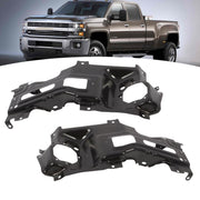 DURAFORCE 15-19 Silverado 2500/3500 HD Front Bumper Outer Retainer Brackets LH & RH