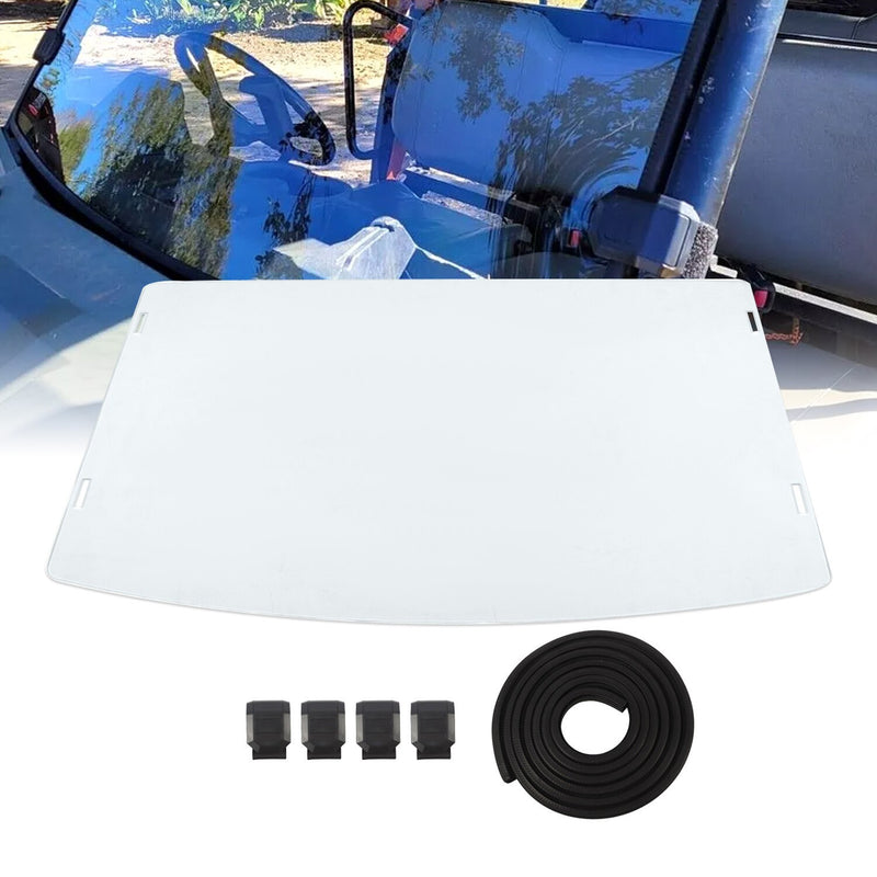 DURAFORCE Polaris Ranger XP 570 900 1000 Front Windshield w/ Clamps 2013-2025 Fit
