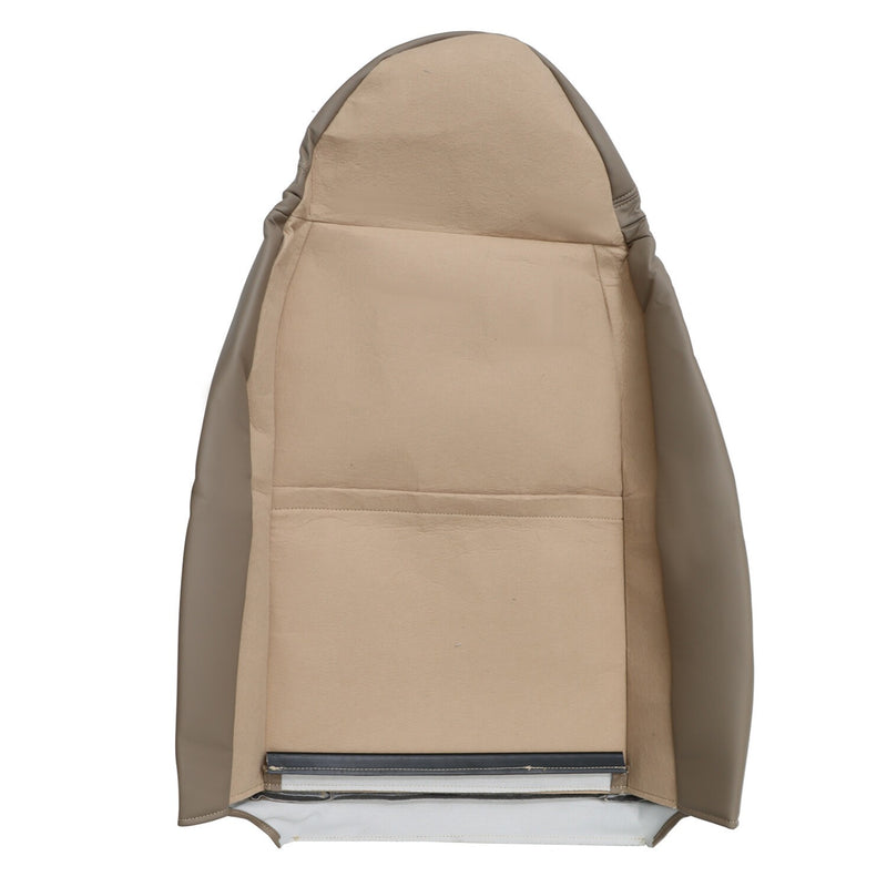 DURAFORCE 1999-2000 Ford F250 F350 Lariat Tan Leather Seat Covers Driver & Passenger