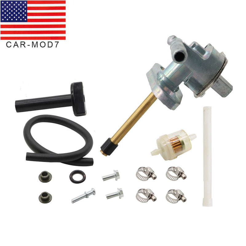 DURAFORCE Honda Foreman Rancher TRX350 400 Fuel Tank Petcock Valve with Fuel Lines