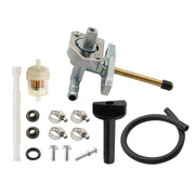DURAFORCE Honda Foreman Rancher TRX350 400 Fuel Tank Petcock Valve with Fuel Lines