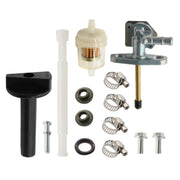 DURAFORCE Honda Foreman Rancher TRX350 400 Fuel Tank Petcock Valve with Fuel Lines