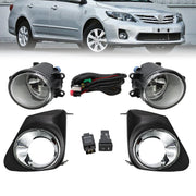 DURAFORCE Fog Lights Kit FL7012 for 2011-2013 Toyota Corolla Bumper Lamps