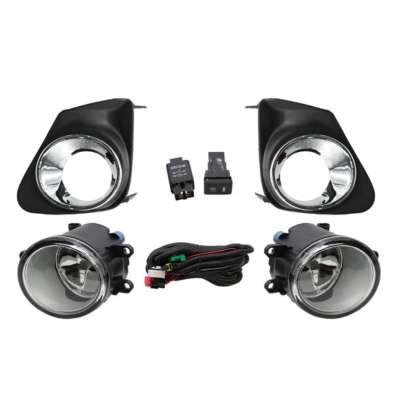 DURAFORCE Fog Lights Kit FL7012 for 2011-2013 Toyota Corolla Bumper Lamps