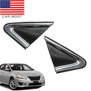 DURAFORCE Nissan Sentra 2013-2019 Front Left & Right Fender Trim Mirror Finisher Set