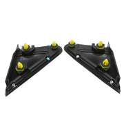 DURAFORCE Nissan Sentra 2013-2019 Front Left & Right Fender Trim Mirror Finisher Set
