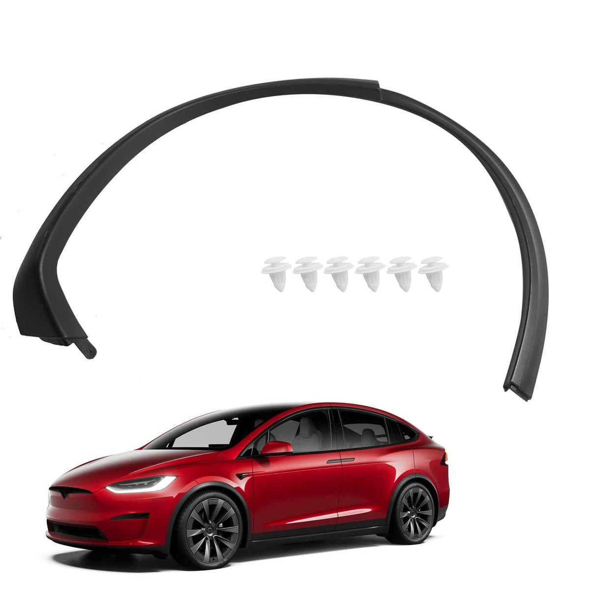 Tesla Model X 2016-2021 Rear Right Fender Wheel Flare Molding Trim Rep ...