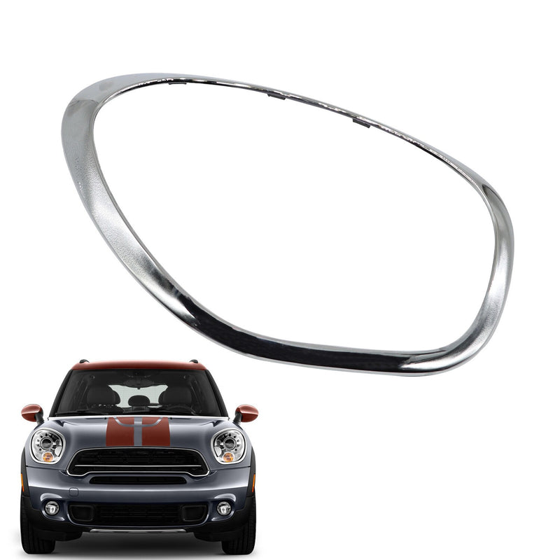 DURAFORCE Mini Cooper Countryman Right Headlight Bezel Trim Chrome Replacement Part