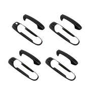 DURAFORCE Gloss Black Door Handle Covers Overlay for Ram 1500 2500 3500 2002-2008