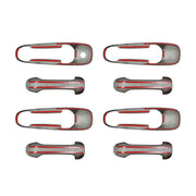 DURAFORCE Gloss Black Door Handle Covers Overlay for Ram 1500 2500 3500 2002-2008