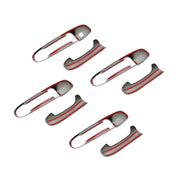 DURAFORCE Gloss Black Door Handle Covers Overlay for Ram 1500 2500 3500 2002-2008