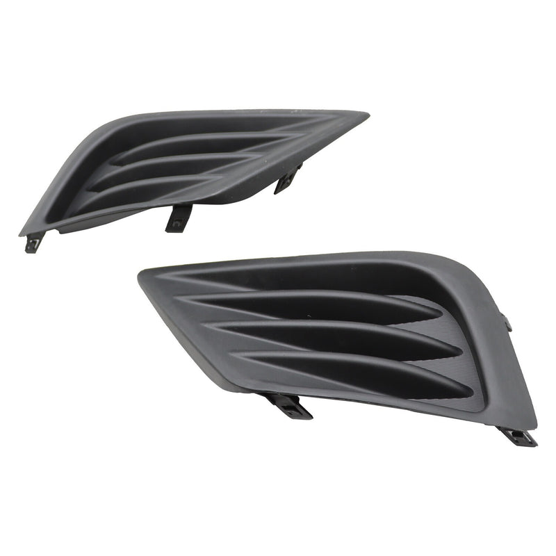 DURAFORCE 2016-2018 Nissan Altima Fog Light Covers Front Left & Right Textured Set