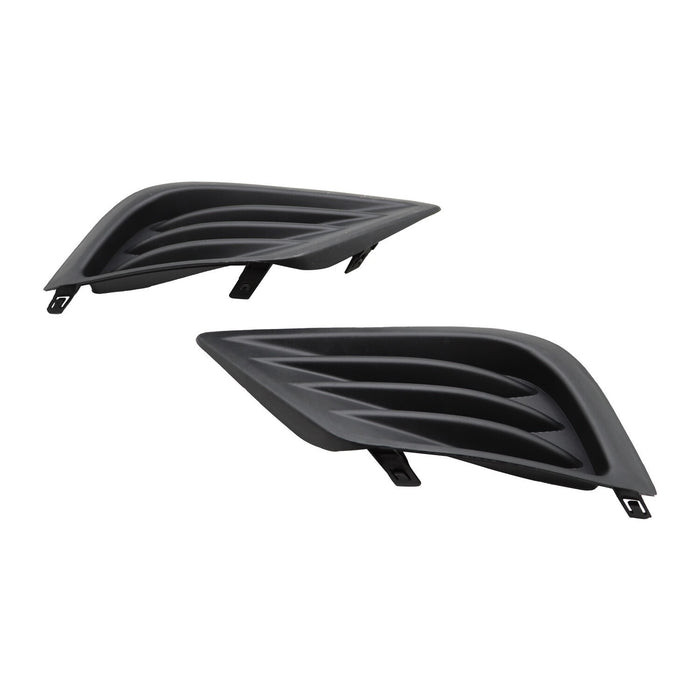 DURAFORCE 2016-2018 Nissan Altima Fog Light Covers Front Left & Right Textured Set