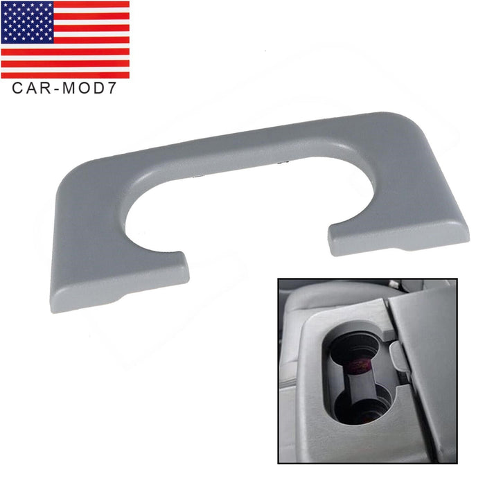 DURAFORCE 1999-2010 Ford F250 F350 F450 Gray Waterproof Center Console Cup Holder Pad