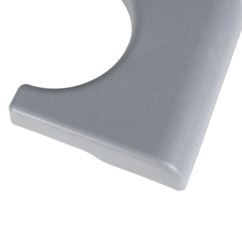 DURAFORCE 1999-2010 Ford F250 F350 F450 Gray Waterproof Center Console Cup Holder Pad