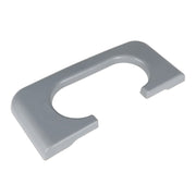 DURAFORCE 1999-2010 Ford F250 F350 F450 Gray Waterproof Center Console Cup Holder Pad